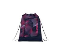 Satch Sportbeutel Turnbeutel für Mädchen und Jungen mit Reißverschlussfach, 12 Liter, Rucksack fixierbar