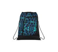 Satch Sportbeutel Turnbeutel für Mädchen und Jungen mit Reißverschlussfach, 12 Liter, Rucksack fixierbar