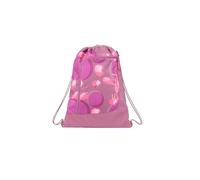 Satch Sportbeutel Walking Clouds - Lila | Turnbeutel für Mädchen und Jungen mit Reißverschlussfach, 12 L Volumen und zur Fixierung am satch Rucksack geeignet