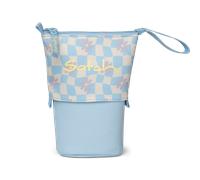 Satch Pencil Slider Summer Era extra groß, mit Trennfach & Stiftehalter, Blau