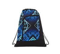 Satch Turnbeutel Endless Light Sportbeutel, Jugend Unisex, Dunkelblau, Blau, Türkis (Mehrfarbig), One Size