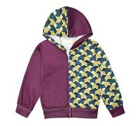 Satdflie Demon Slayer Hoodies Cartoon gedruckt Reißverschluss Unisex Jacke Cosplay Sweatshirt mit Taschen Weihnachtskostüm