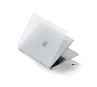 SATECHI Hartschalen-Schutzhülle kompatibel mit MacBook Air 13 Zoll (M2 2022, M3 2024, M4 2025), schlank & leicht, hubfreundliches Design, Transparent