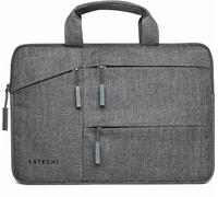 Satechi ST-LTB15. Etui-Typ: Schutzhülle, Maximaler Bildschirmdurchmesser: 38,1 cm (15" ), Anzahl der Fronttaschen: 3, Tragegriff(e). Gewicht: 369 g. Oberflächenfärbung: Muster, Produktfarbe: Grau (ST-