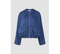 Satin-Blouson im Relaxed Fit mit verstellbarem Saum 34 blau 2168791.5527.34