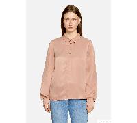 Cartoon Satin-Bluse Orange Größe 46