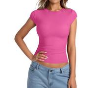 Satin Bluse Rosa Hemdbluse Crop Trachtenshirt Oktoberfest Grünes Petrol Trägertops Rippshirt Schleife Football Berg 48 Western Metallic Marineblau Magenta Polyester Asymmetrisches Ringerrücken