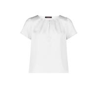 Satin-Bluse Weiß 44