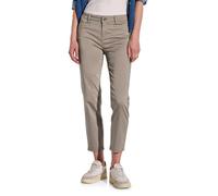 Stoffhose STREET ONE, Damen, Gr. 40, Länge 26, grau (vintage stone), Web, 97% Baumwolle, 3% Elasthan, unifarben, casual, slim fit normal, Hosen, aus Baumwolle mit Stretchanteil (85189765-40) vintage s