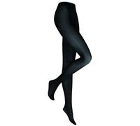 KUNERT Damen Strumpfhosen Satin Look 40 semi-blickdicht glänzend 40 DEN Black 0500 42-44