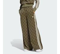SATIN POLKA DOTS HOSE MIT WEITEM BEIN Olive Strata XS