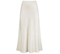 Satin Rock Damen Lang Satinrock Midi Rock A Linie Röcke Große Größe Einfarbig Fishtail Seidiger Midirock Business Party Skirt Midirock Bleistiftrock Maxirock Elegante Satinkleid Damenmode Sommerrock