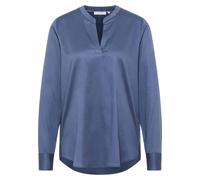 Longbluse ETERNA "LOOSE FIT" Gr. 36, blau (indigo) Damen Blusen (22970944-36) indigo