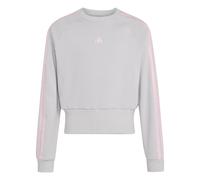 Satin-Sweatshirt Mädchen adidas Gris 13/14 Jahre alt