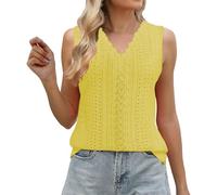 Satin Top Damen Elegant, Seidentop Damen Große Größen Satinbluse Basic Blusentops Rundhals Trägertop Läsige Tanktop Ärmellose Blusentop Sexy Trägershirt Einfarbig Unterhemden Spaghetti Shirt