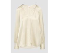 Satinbluse im Relaxed Fit 46 Beige 2156322.8058.46