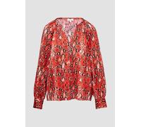 Satinbluse im Relaxed Fit 48 Orange 2156322.25A2.48