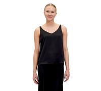 Satinbluse VERA MONT "Damen mit V-Ausschnitt", Damen, Gr. 36, schwarz, Satin, Obermaterial: 100% Polyester. Futter: 100% Polyester, festlich, lässig geschnitten normal, V-Ausschnitt, Blusen (32056730-
