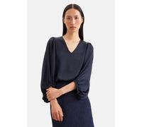 Tunika SEIDENSTICKER, Damen, Gr. 36, blau, 75% Acetat, 25% Polyester, unifarben, Tuniken (72162724-36) blau