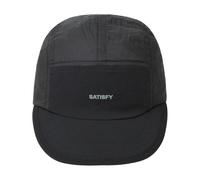 Satisfy - Traillauf Trail Running Kappe - Rippy Trail Cap Black für Herren - schwarz schwarz one size