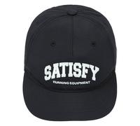 Satisfy - Winddichte und wasserabweisende Trail Kappe - FliteSilk 5 Panel Pinch Cap Black für Herren - schwarz schwarz one size