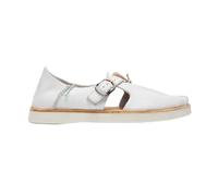 Satorisan - Sandalen Herren und Damen - Benirras Premium - Flache Leder Sandalen Bequem, Nachhaltig und Dauerhaft - Farbe White - Größe 41