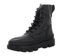 Satorisan - Chelsea Boots Damen - Unalome Laces Premium - Vintage Leder Stiefel Bequem, Nachhaltig und Dauerhaft - Farbe Black - Größe 40