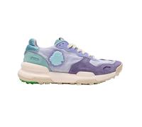 Satorisan - Chacrona Linen - Casual Sneaker Damen - Vintage Leder und Leinen Sportschuhe Bequem, Nachhaltig und Dauerhaft - Farbe Romance Blue - Größe 39