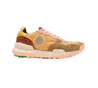 Satorisan - Chacrona Linen - Casual Sneaker Damen - Vintage Leder und Leinen Sportschuhe Bequem, Nachhaltig und Dauerhaft - Palomino W - 39