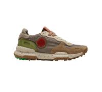 Satorisan Sneaker Chacrona Linen – Herren, Vintage Leder & Leinen – Faded Chestnut Gr. 41