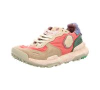 Satorisan - Casual Sneaker Damen - Chacrona Linen - Vintage Leder und Leinen Sportschuhe Bequem, Nachhaltig und Dauerhaft - Farbe Blush Pink - Größe 38