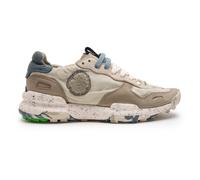 Satorisan Sneaker Chacrona Linen Herren Vintage Leder & Leinen Bequem Gr. 41 Beige (LightGrey)