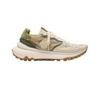 Satorisan - Chacrona Metta Lino Whitewisp - Casual Sneaker Herren - Vintage Leder und Leinen Sportschuhe Bequem, Nachhaltig und Dauerhaft - Farbe Algue - Größe 45