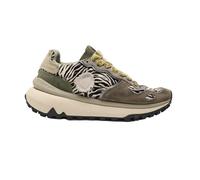 Satorisan - Chacrona Metta Premium - Casual Sneaker Damen - Vintage Leder Sportschuhe Bequem, Nachhaltig und Dauerhaft - Farbe Zebra - Größe 39