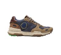 Satorisan - Chacrona Premium - Casual Sneaker Herren - Vintage Leder Sportschuhe Bequem, Nachhaltig und Dauerhaft - Farbe Navy - Größe 42