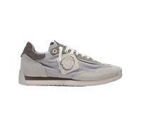 Satorisan - Enso Gaia - Casual Sneaker Herren und Damen - Vintage Leder und Textil Sportschuhe Bequem, Nachhaltig und Dauerhaft - Farbe Enlightened Grey - Größe 46
