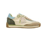 Satorisan - Enso Gaia - Casual Sneaker Herren und Damen - Vintage Leder und Textil Sportschuhe Bequem, Nachhaltig und Dauerhaft - Farbe Pampas Talisman - Größe 44
