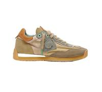 Satorisan - Enso Gaia - Casual Sneaker Herren und Damen - Vintage Leder und Textil Sportschuhe Bequem, Nachhaltig und Dauerhaft - Farbe Material Beige - Größe 37