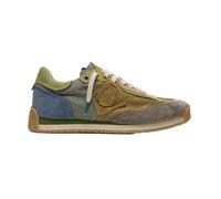 Satorisan - Enso Gaia - Casual Sneaker Herren und Damen - Vintage Leder und Textil Sportschuhe Bequem, Nachhaltig und Dauerhaft - Farbe Rare Earth - Größe 42