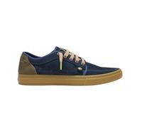Satorisan - Heisei Suede - Casual Sneaker Herren und Damen - Vintage Leder Sportschuhe Bequem, Nachhaltig und Dauerhaft - Farbe Navy - Größe 45