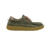 Satorisan - Kwahu Winter Suede - Wallaby Mokassin Damen - Leder Mokassins Bequem, Nachhaltig und Dauerhaft - Farbe Rush Green - Größe 39