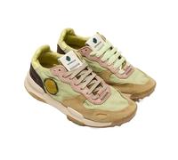 Satorisan - Casual Sneaker Damen - Chacrona Linen - Vintage Sportschuhe Bequem, Nachhaltig und Dauerhaft - Farbe Lichen Green - Größe 39