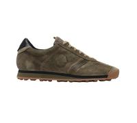 Satorisan - Stardust Suede - Casual Sneaker Herren - Vintage Leder Sportschuhe Bequem, Nachhaltig und Dauerhaft - Farbe Deep Khaki - Größe 47