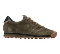 Satorisan - Stardust Suede - Casual Sneaker Herren - Vintage Leder Sportschuhe Bequem, Nachhaltig und Dauerhaft - Deep Khaki - 47