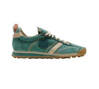 Satorisan - Stardust Suede UL - Casual Sneaker Damen - Vintage Leder Sportschuhe Bequem, Nachhaltig und Dauerhaft - Diving Green - 39