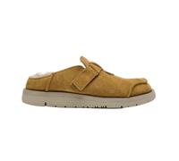 Satorisan - Uwabaki Clog Suede - Clog Herren und Damen - Leder Mule Bequem, Nachhaltig und Dauerhaft - Farbe Mid Brown - Größe 37