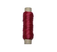 Sattlergarn Zwirn 14x2x3 Polyester 50 m bordeaux Ø 0,3mm (5153)