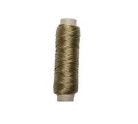 Sattlergarn Zwirn 14x2x3 Polyester 50 m oliv braun Ø 0,3mm (5043)