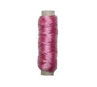 Sattlergarn Zwirn 14x2x3 Polyester 50 m rosa Ø 0,3mm (5510)