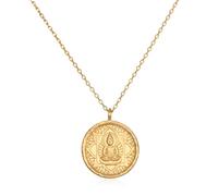 Satya Jewelry Kette Buddha, Inner Peace, vergoldet